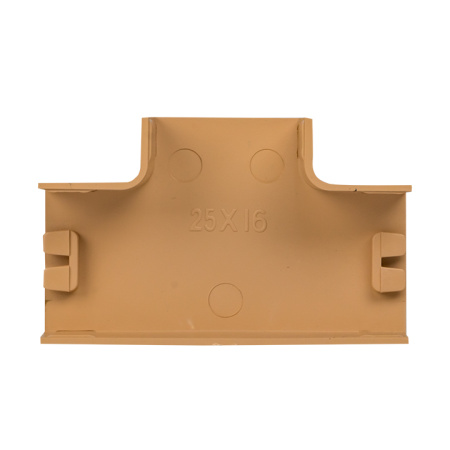 Угол T-образный (25х16) (4 шт) светлое дерево EKF-Plast