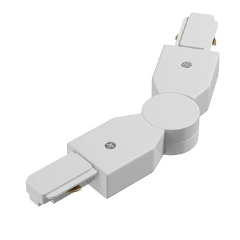 Коннектор для накладного шинопровода Пластик Белый TRA001CS-11W Technical