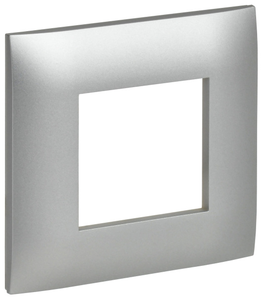SKANDY Рамка 1-местная SK-F01S серебряный IEK