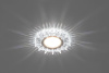 Светильник встраиваемый с белой LED подсветкой Feron CD910 потолочный MR16 G5.3 прозрачный