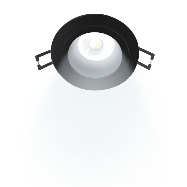 Светильник встраиваемый Artin GU5.3 40W черный Ritter