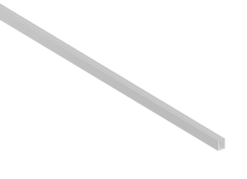 Donel Накладной алюминиевый профиль, 10х13х2000. Цвет: Белый матовый, RAL9003,Серия:DN8ALE