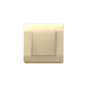 Розетка с/з со шторками с крышкой, 16А, IP44, шампань NEW3-E CHINT