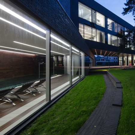 Линейный светодиодный встраиваемый светильник 15Вт 3000К серебро матовое IP20 (a041465) Elektrostandard Pro