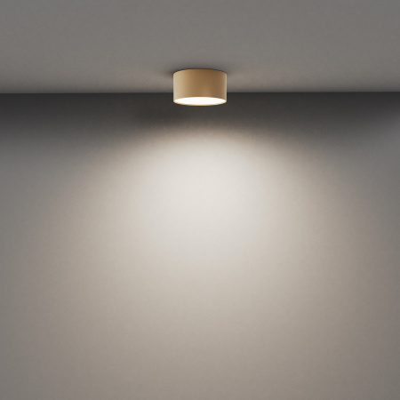 Потолочный светильник LED 12Вт Матовое Золото IP20 Ceiling & Wall C032CL-12W4K-RD-MG Technical Maytoni