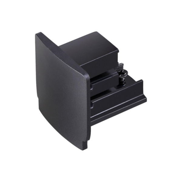 Заглушка торцевая для трехфазного шинопровода IP20 черный NOVOTECH