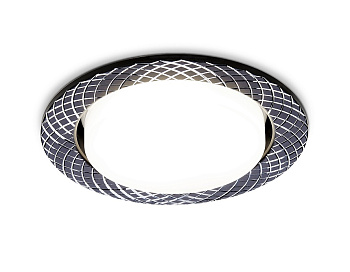 Встраиваемый точечный светильник G818 BK черный GX53 Ambrella Light