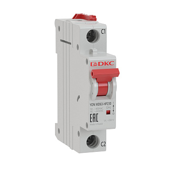 Независимый расцепитель YON MD63-24 (12…110VAC 12…60VDC) (подходит дляMD63; MD63P; MDV) DKC
