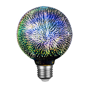 Филаментная светодиодная лампа GLDEN-G95S-3D-8-230-E27-PICTURE-2700 General