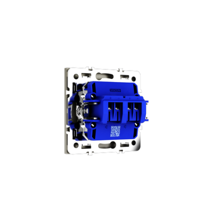 Розетка акустическая встраиваемая Voltum S70 4-местная, (шелк)
