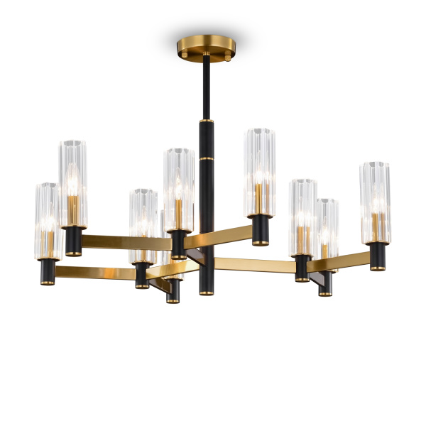 Люстра 9*E14 40Вт Латунь IP20 Ambra FR5167PL-09BS Freya