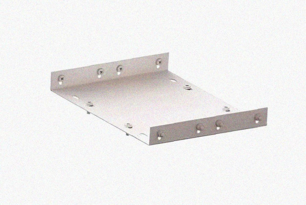 Соединитель лотковый замковый СЛЗ-500х100х1,5 УХЛ1, нержавеющая сталь, S1,5