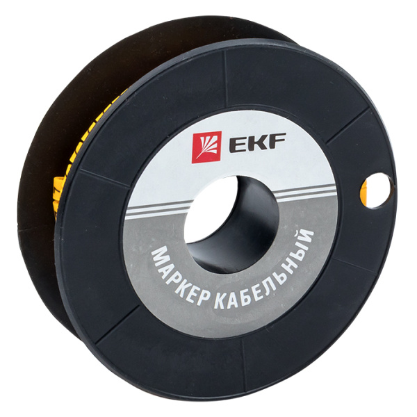 Маркер кабельный 4,0 мм2 "7" (500 шт) (ЕС-2) PROxima EKF