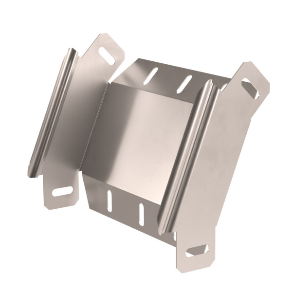 Угол вертикальный внешний 90 градусов Стандарт INOX (AISI 409) 200х50 Промрукав