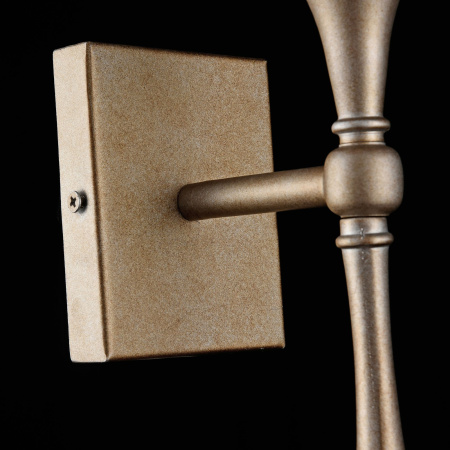 Бра 1*E14 40Вт Золото Антик IP20 Leaf H425-WL-01-G Maytoni