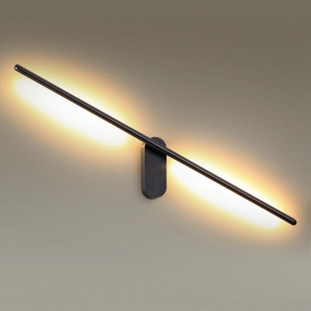 Настенный св-к LED 12W 710Лм 3000К 220V MILL черный ODEON LIGHT