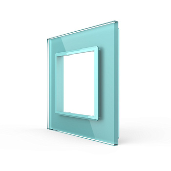 Рамка для розетки Зеленая Livolo