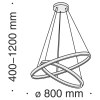 Подвесной светильник 88Вт 4000K Латунь IP20 Rim MOD058PL-L74BS4K Technical
