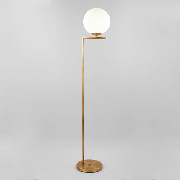 Торшер в стиле лофт 1*E27 60Вт латунь IP20 Frost (01083/1 латунь) Eurosvet