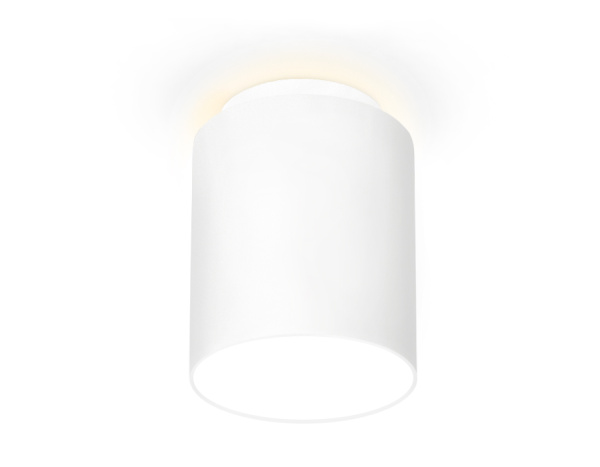 Накладной светодиодный точечный светильник TN261 WH/S белый/песок LED 4200K 10W D100*100 Ambrella Light