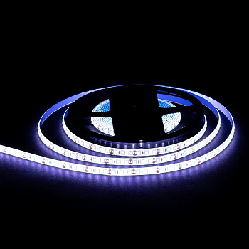 LSE-261 Светодиодная лента 12В, 9,6Вт/м, 840лм/м, 6500К, smd2835, 120д/м, IP65, ширина подложки 8мм, 5м, х/б OGM