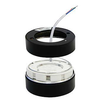 Светильник потолочный 12W 230V GX53 черный HL357 Feron 