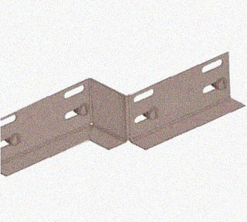 Соединитель-переходник ПУгЛ50х100 УТ1,5, оцинкованный лист, S1,0