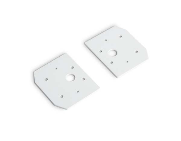 Заглушка для магнитного шинопровода Magnetic 48V в натяжной потолок GL3624 WH белый (2шт) Ambrella Light