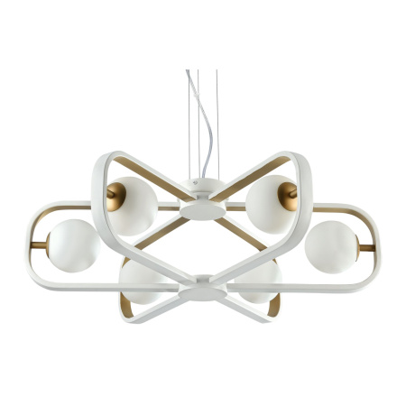Подвесной светильник 6*G9 40Вт Белый с Золотом IP20 Avola MOD431-PL-06-WG Maytoni