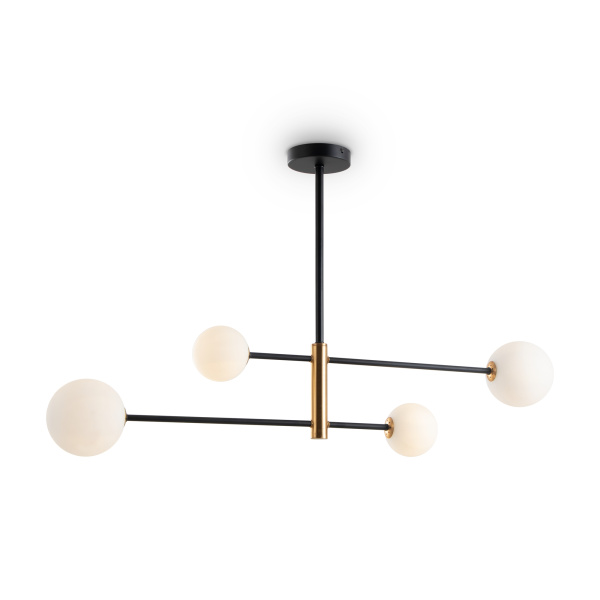 Потолочный светильник 4*G9 30Вт Черный IP20 Sphirity FR5376CL-04B Freya