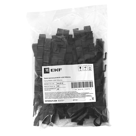 Зажим крепежный КМ/В1-6 EKF