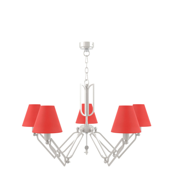 Люстра 5*E14 40Вт Никель IP20 Hightech 12 M1-05-WM-LMP-O-26 Maytoni