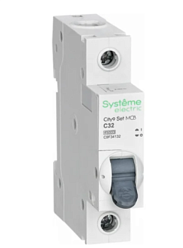 Выключатель автоматический однополюсный 32А С 4.5kA 230В City9 Set C9F34132 Systeme Electric