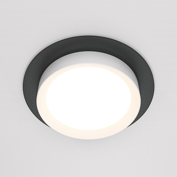 Встраиваемый светильник 1*GX53 15Вт Черно-белый IP20 Downlight DL086-GX53-RD-BW Technical Maytoni