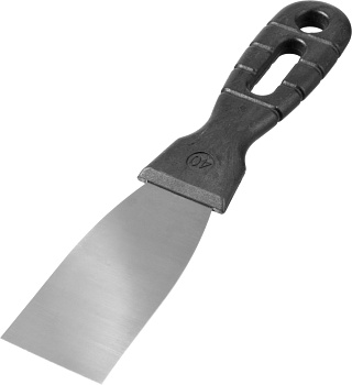 Шпатель "Мастер" нержавеющее полотно, 40мм ЗУБР