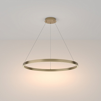Подвесной светильник 1*LED 51Вт Латунь IP20 Rim MOD058PL-L42BS3K Maytoni