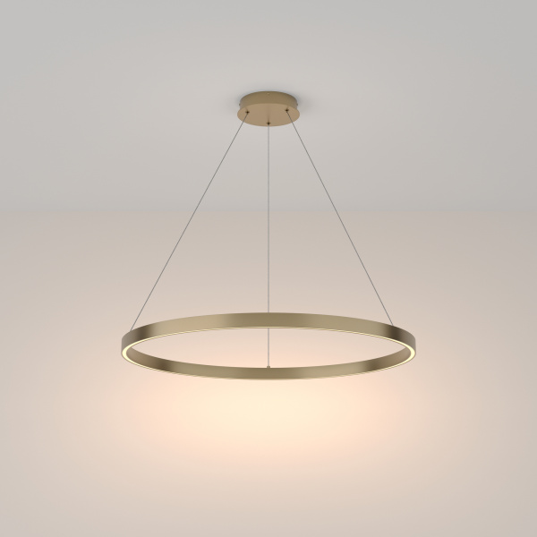 Подвесной светильник 1*LED 51Вт Латунь IP20 Rim MOD058PL-L42BS3K Maytoni