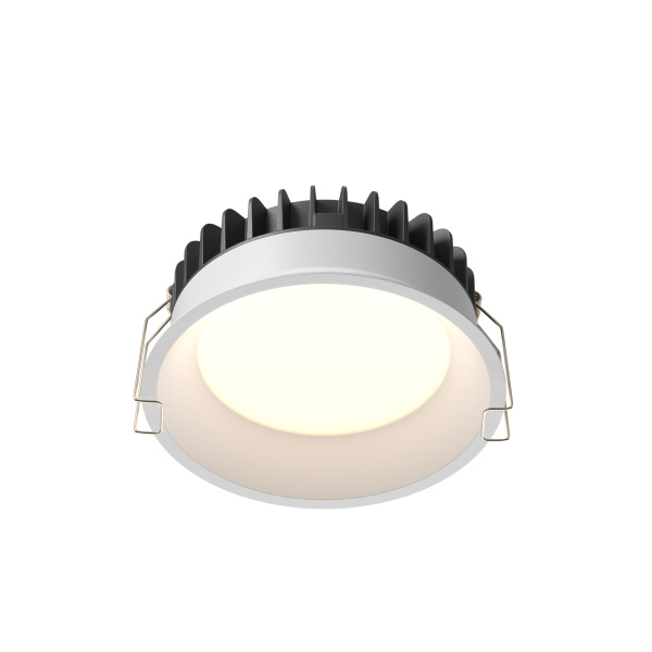 Встраиваемый светильник LED 12Вт Белый IP44 Downlight DL055-12W3-4-6K-W Technical Maytoni