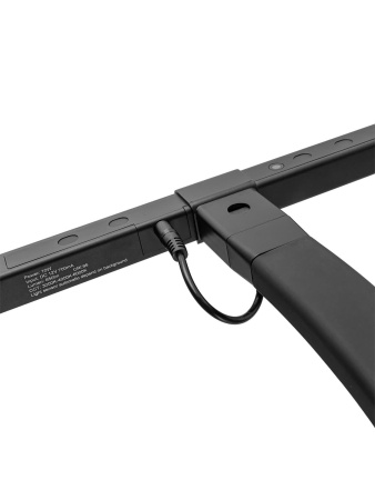 Светильник светодиод. струбцина СН-100, гибкий, сенс-димм, 10Вт, 3000-6000 К, авт.рег, черн. TDM