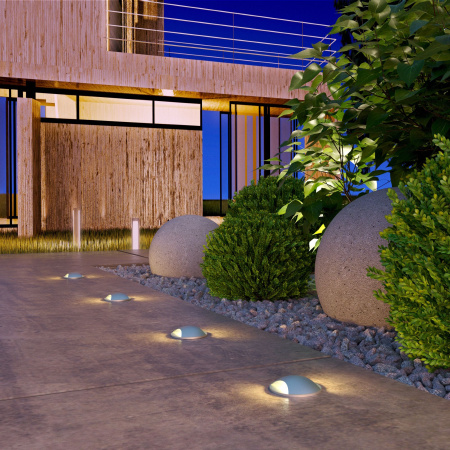 Подсветка для лестниц и дорожек 3Вт 4000К алюминий IP65 (a050601) Elektrostandard