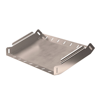 Угол вертикальный внутренний 45 градусов Стандарт INOX (AISI 409) 400х50 Промрукав