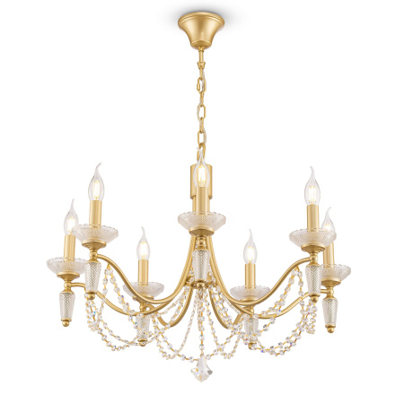 Люстра 7*E14 40Вт Золото IP20 Zoe FR2009PL-07G Freya