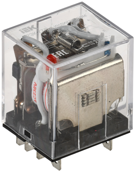 Реле промежуточное РЭК77/3(LY3) с индикацией 10А 230В АC IEK