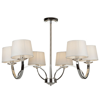 Люстра 6*E14 40Вт Хром IP20 Tina FR5034PL-06CH Freya