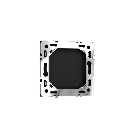 Заглушка Voltum S70 с суппортом, (черный матовый)