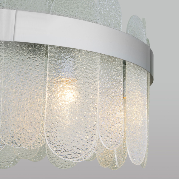 Подвесная люстра 8*E14 60Вт хром IP20 Conte (333/8 хром) Bogate's