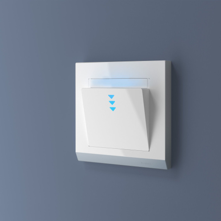 Stark Рамка горизонт/вертик 1 пост . Белый IP20 Werkel