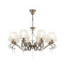 Люстра 8*E14 40Вт Бронза Антик IP20 Bonfi FR2017PL-08BZ Freya