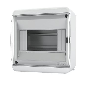 Бокс КМПн пластиковый навесной 6 модулей прозрачная крышка IP41 UNС 40-06-2 Tekfor