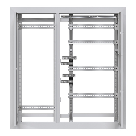 Щит этажный 2 кв, слаботочка слева (1000х950х150) PROxima EKF
